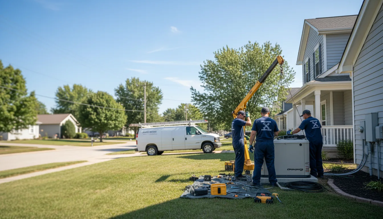 Generator Installation in Crown, PA near me